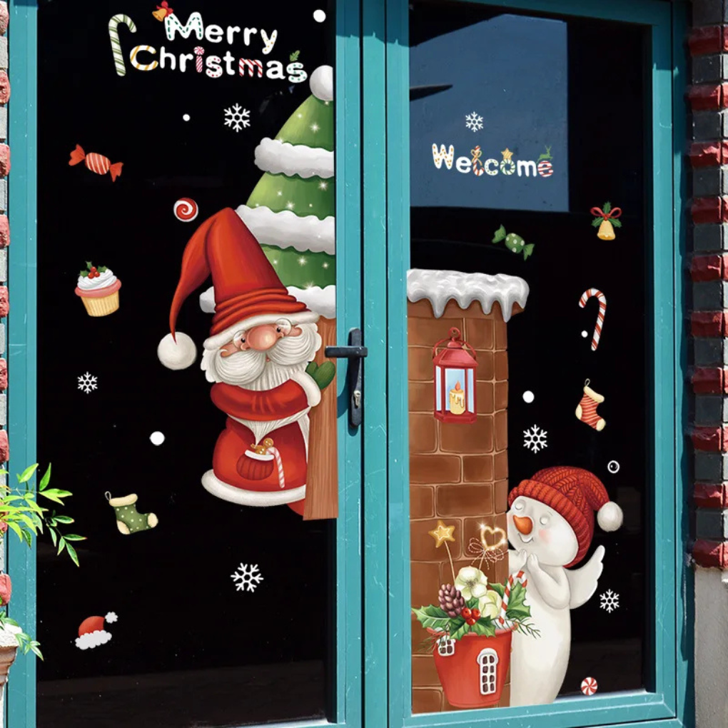 Christmas Window Cling Stickers