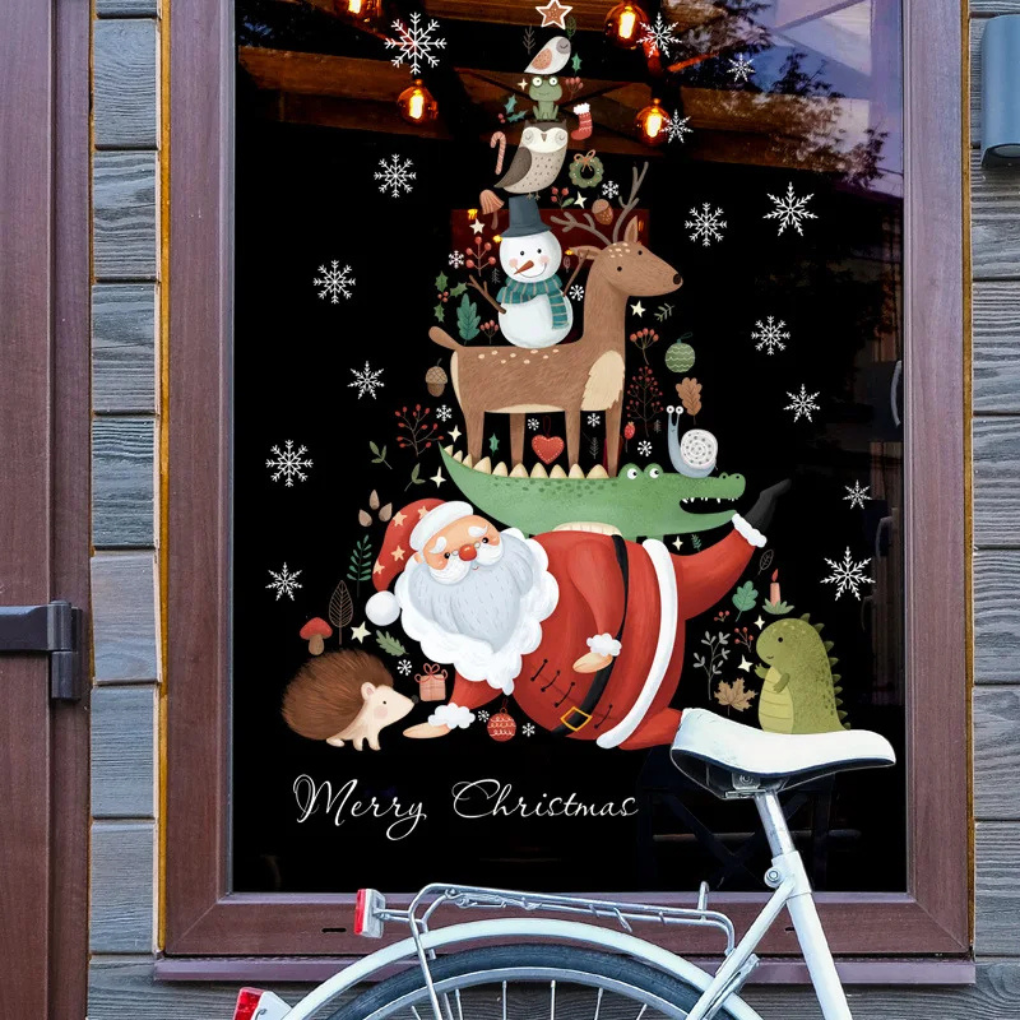 Christmas Window Cling Stickers