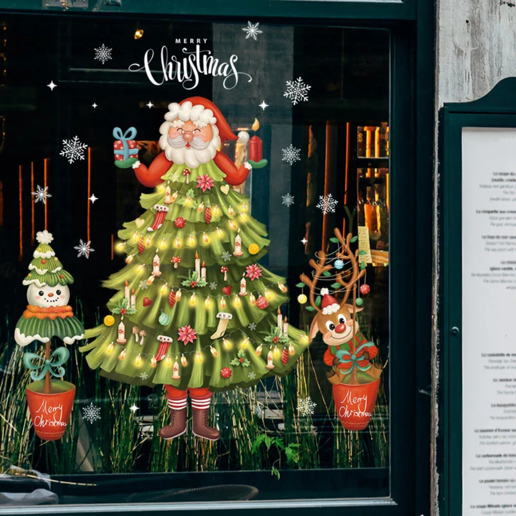 Christmas Window Cling Stickers