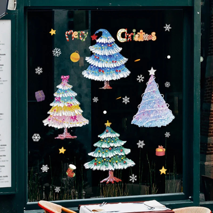 Christmas Window Clings Stickers
