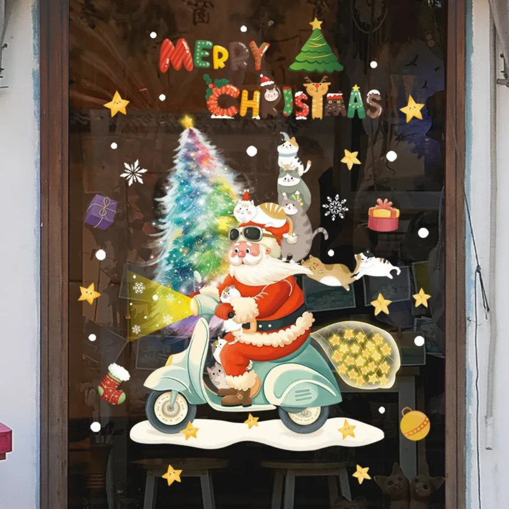 Christmas Window Cling Stickers
