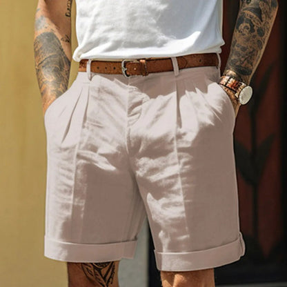 Men's Tailored Cotton Shorts