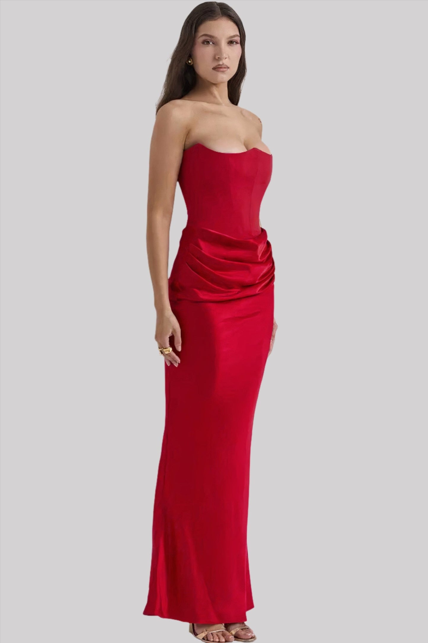 Isla - Off-Shoulder Maxi Dress