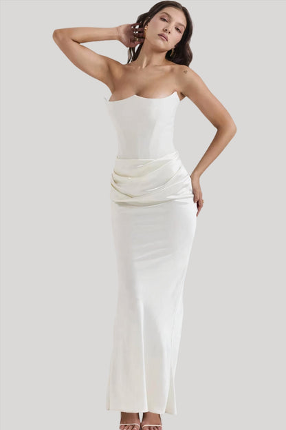 Isla - Off-Shoulder Maxi Dress