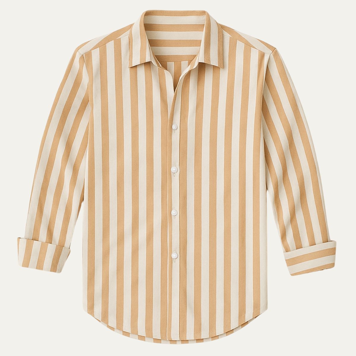 Vittorio Men's Striped Linen Shirt - Fashinoza