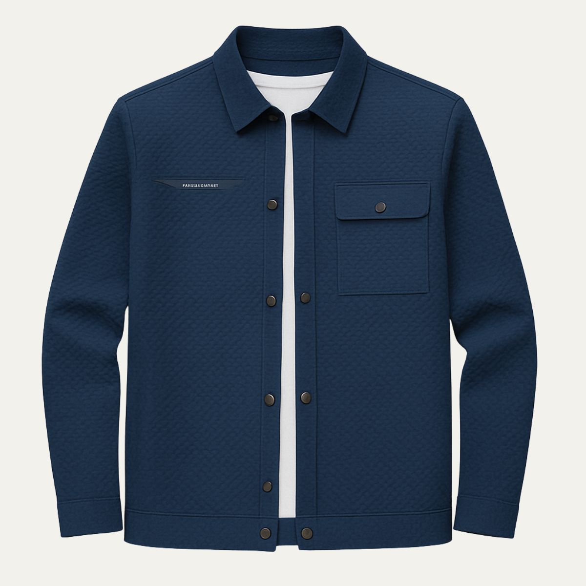 Men's Classic Shirt Jacket Chest Pocket