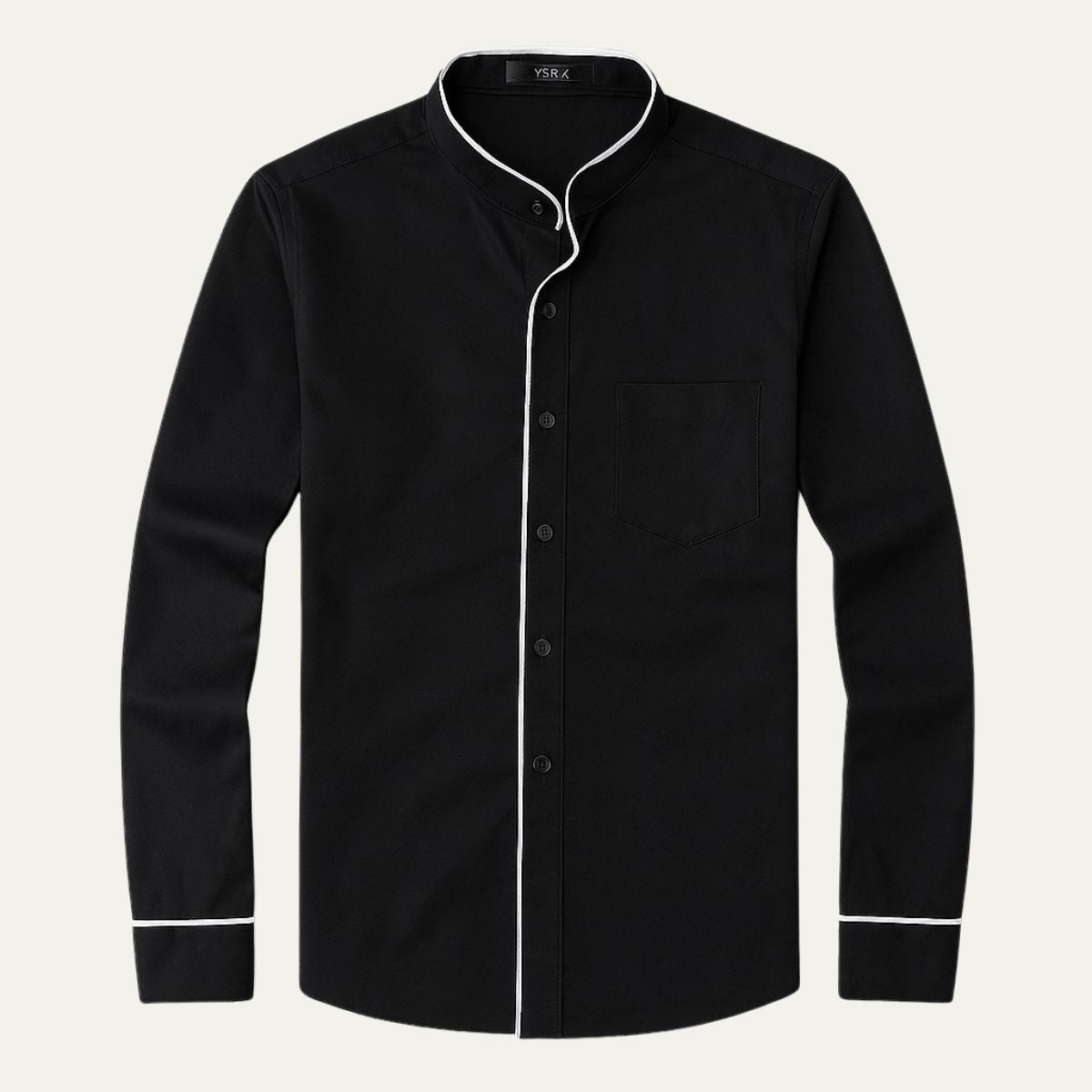 Men's Tailored Collar Dress Shirt