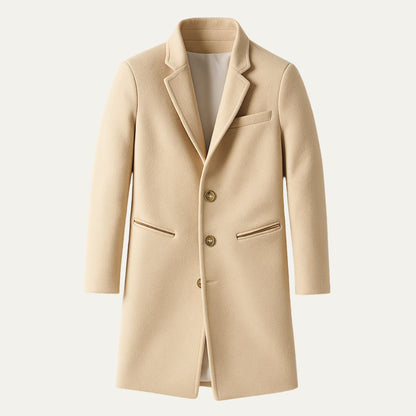 Men's Long Trench Coat Waterproof The Fitzroy - Fashinoza