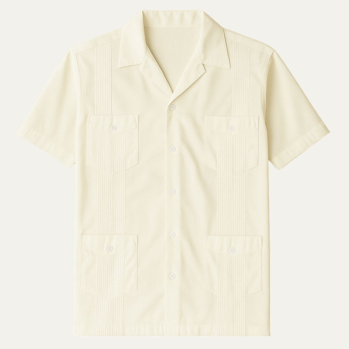 Calderon Men's Linen Cuban Shirt - Fashinoza