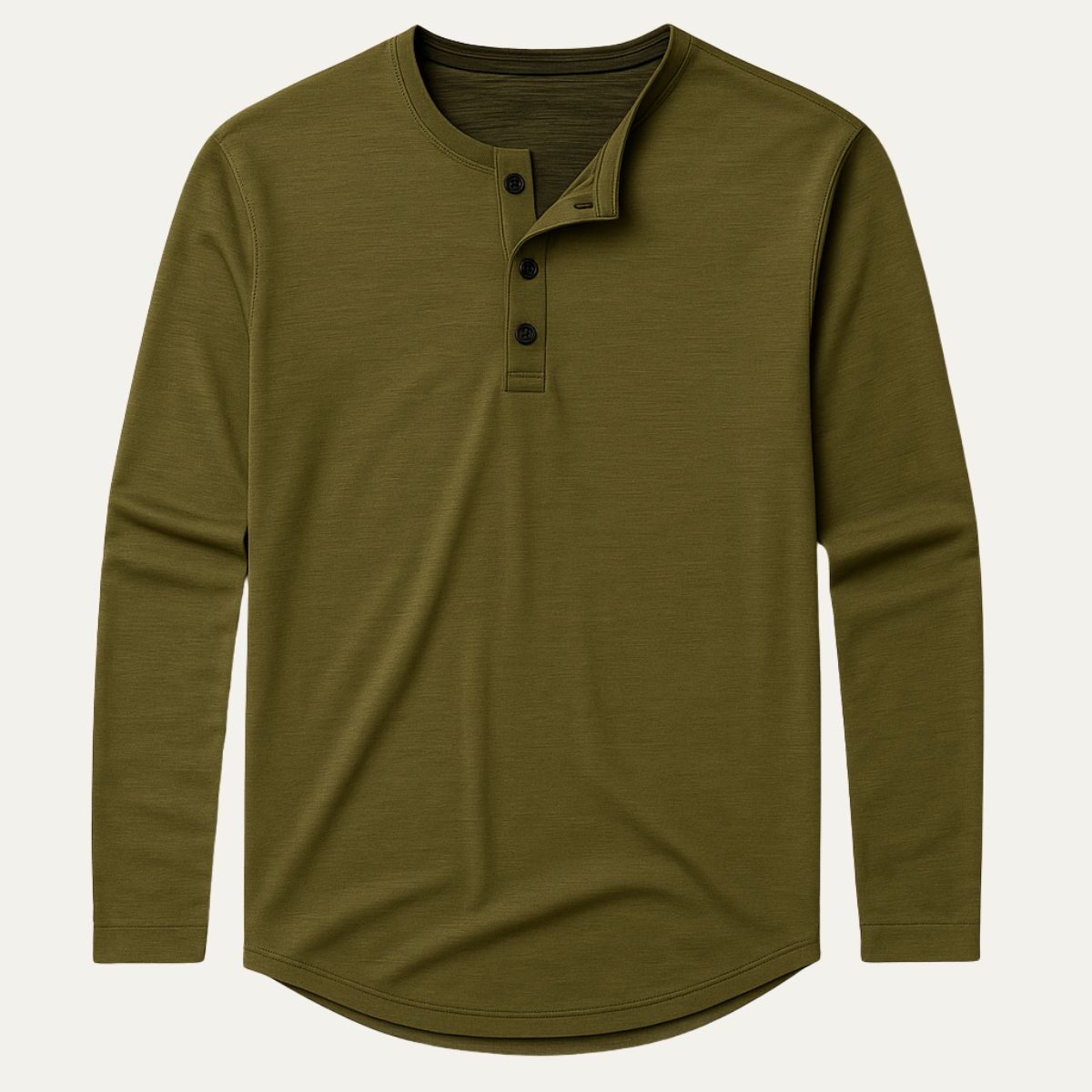 Men's Long Sleeve Cotton Polo Shirt - Fashinoza