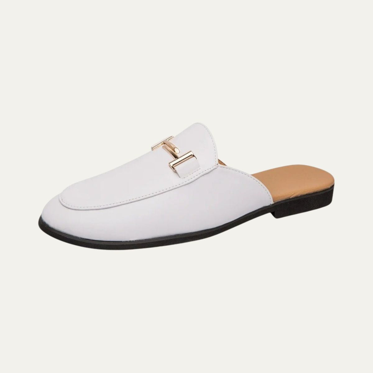 Lonsdale Men's Leather Loafers Comfortable Brown - Fashinoza