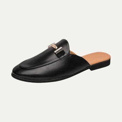 Men's Leather Loafers Comfortable Timeless Brown - Fashinoza