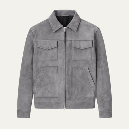 Men's Modern Suede Jacket
