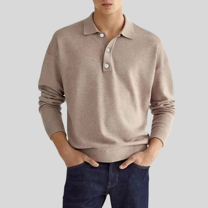 Men's Cotton Polo Shirt Everyday Wear - Fashinoza