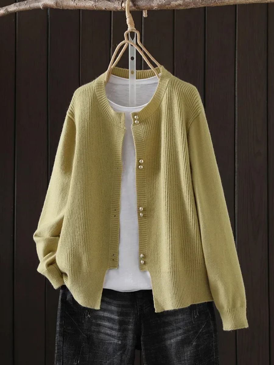 Women's Cardigan Button Front Closure