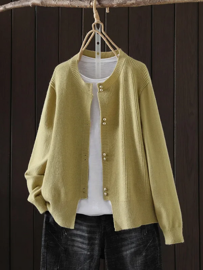 Women's Cardigan Button Front Closure