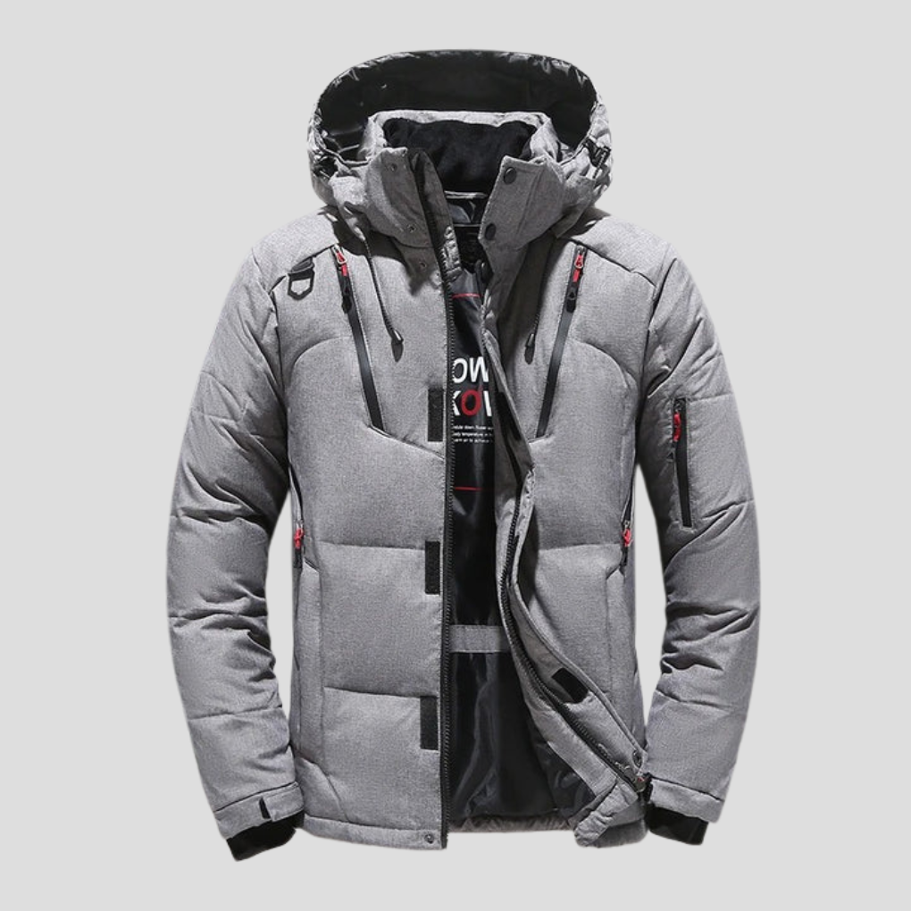 Men's Down Filled Jacket Insulated Waterproof