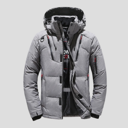 Men's Down Filled Jacket Insulated Waterproof
