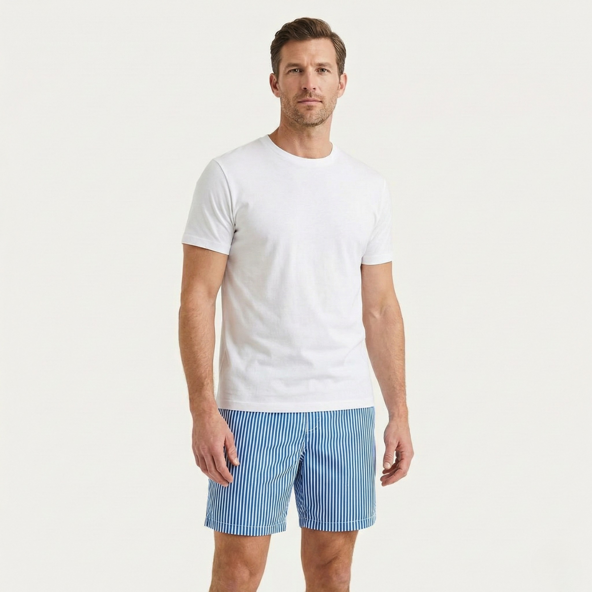 Men's Swim Shorts Drawstring Waist
