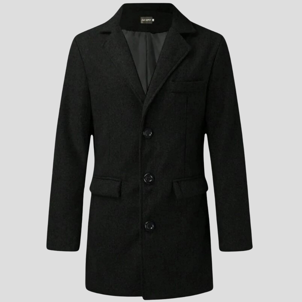Men's Classic Wool Overcoat