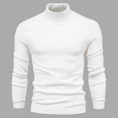 Men's Turtleneck Sweater Washable Everyday Wear - Fashinoza