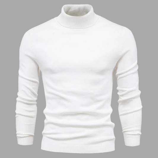 Men's Turtleneck Sweater Washable Everyday Wear - Fashinoza
