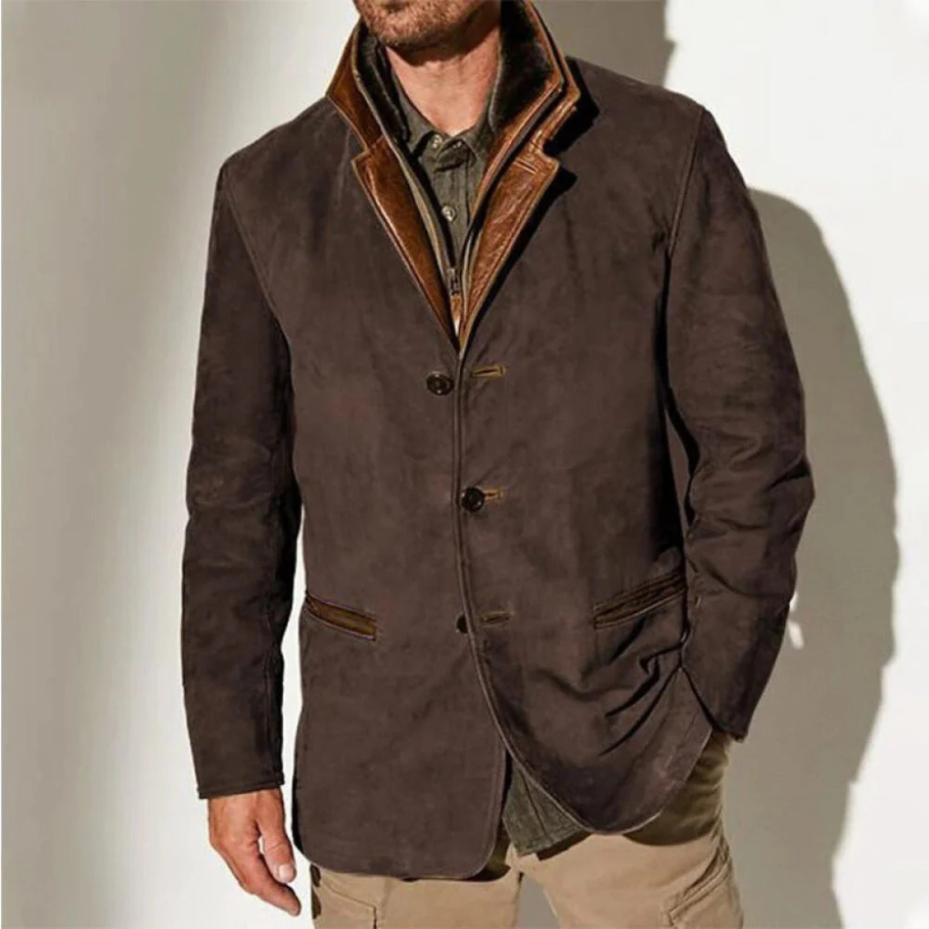 Men's Leather Vintage Jacket