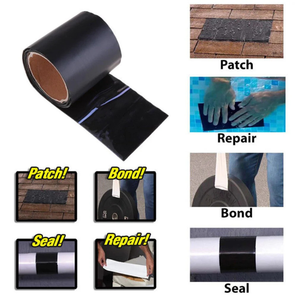 Flexible Repair Tape For Leaks And Cracks