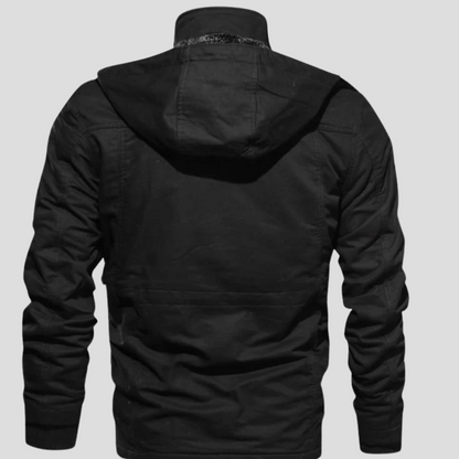 Men's Waterproof Jacket Thermal Insulated Black