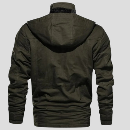 Men's Waterproof Jacket Thermal Insulated Black