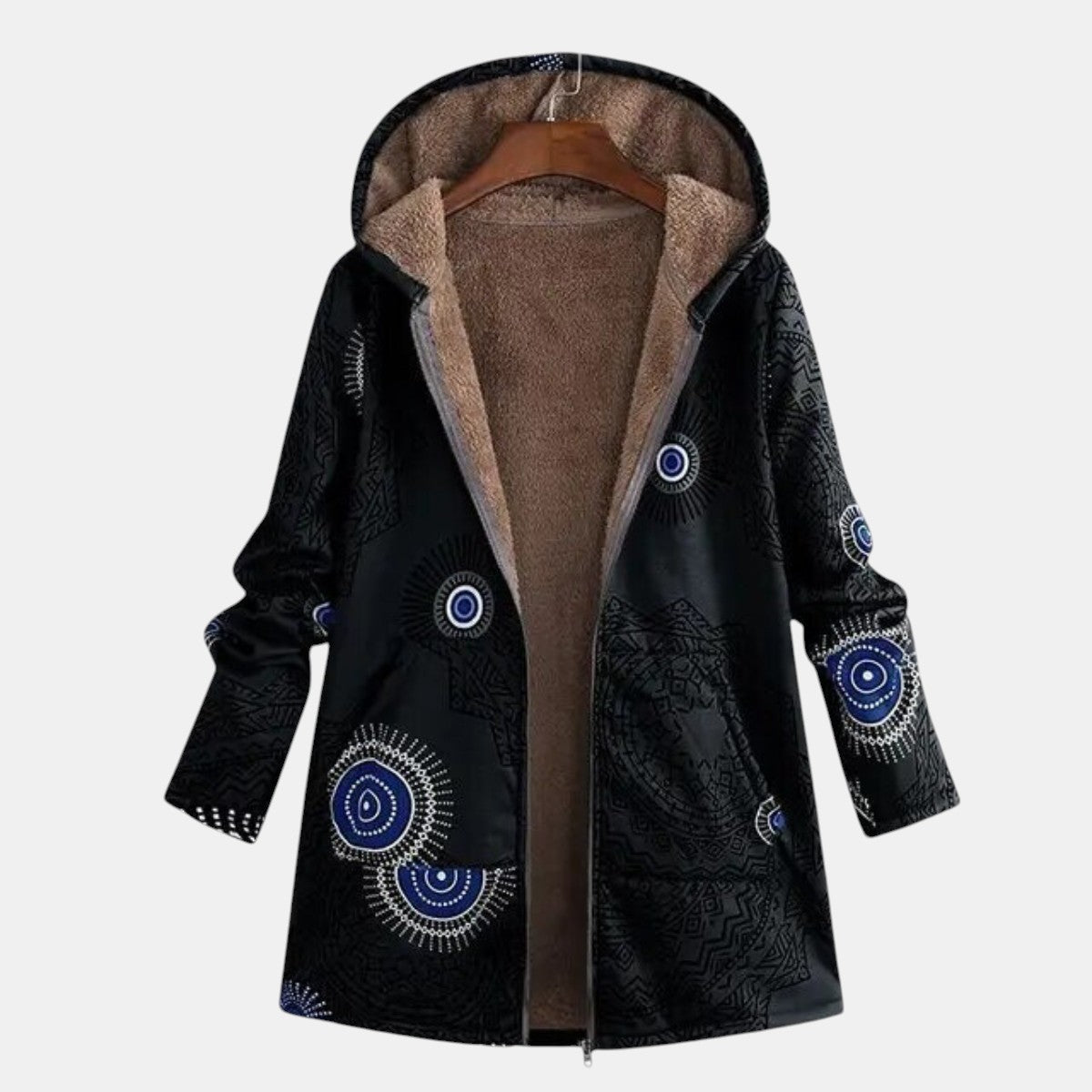 Womens Tribal Pattern Jacket - Fashinoza