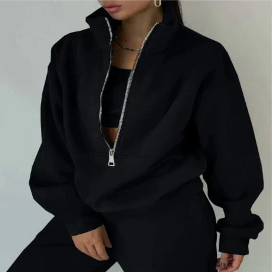 Elsiem Women's Zipper Tracksuit