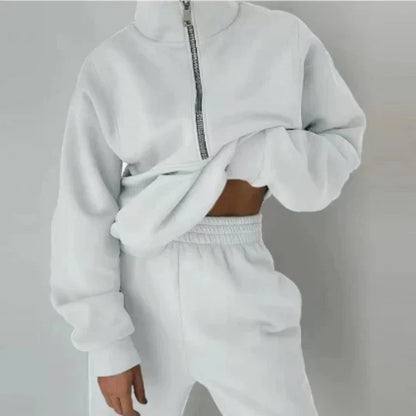 Elsiem Women's Zipper Tracksuit