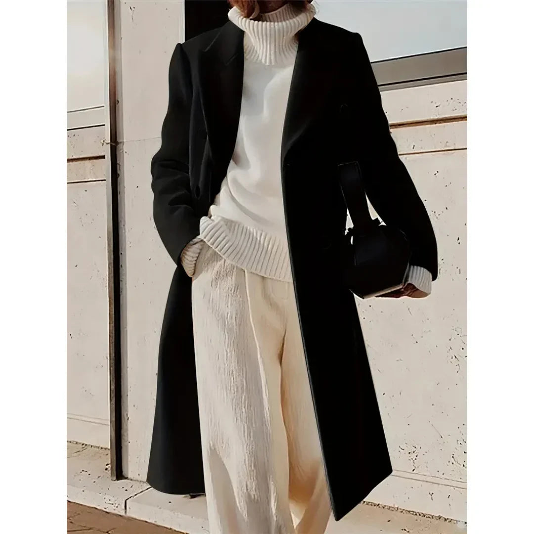Celestine | Women’s Elegant Winter Double-Breasted Coat