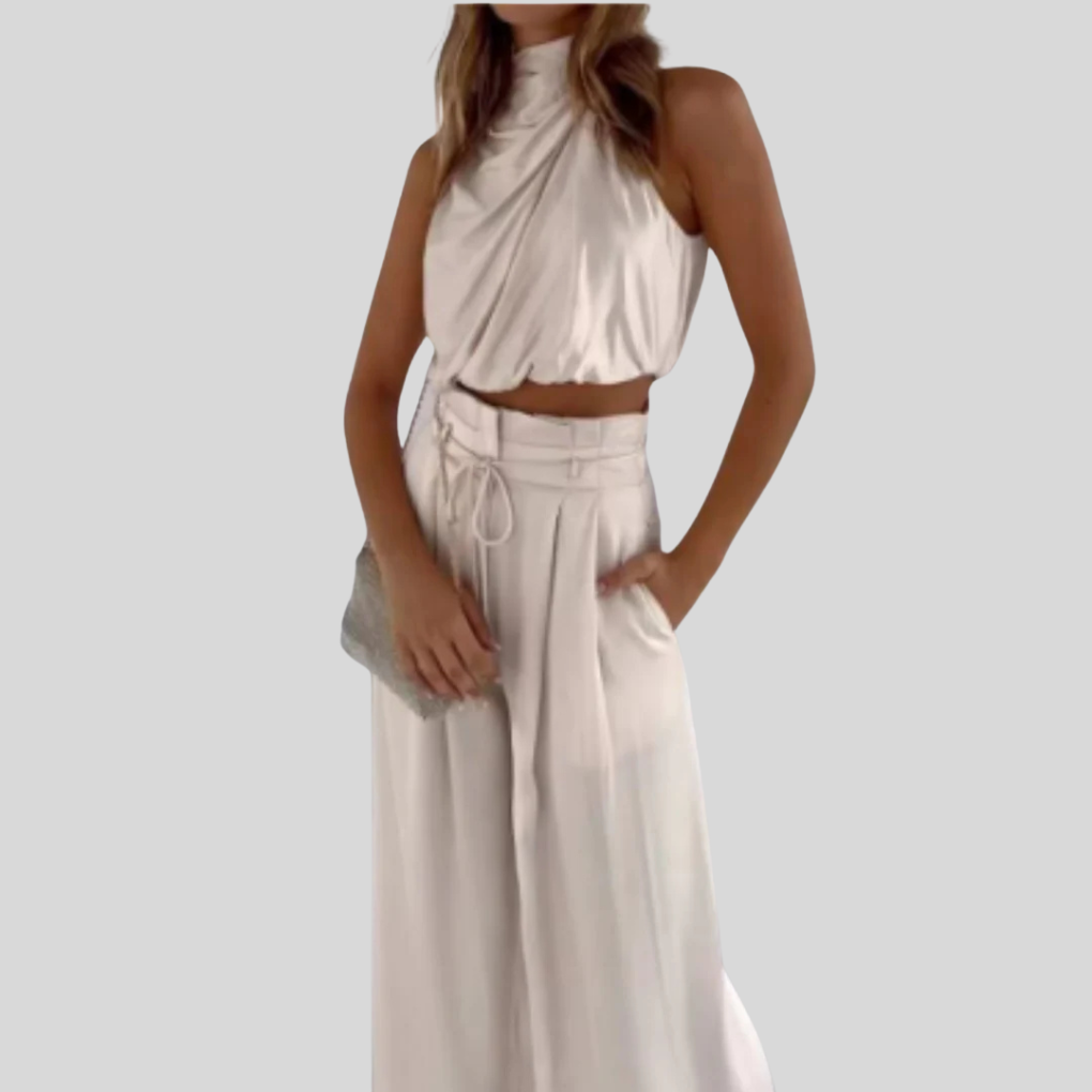 Women's Summer Jumpsuit Minimalist Design - Fashinoza