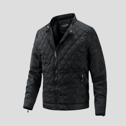 Men's Quilted Jacket Transitional Layer - Fashinoza