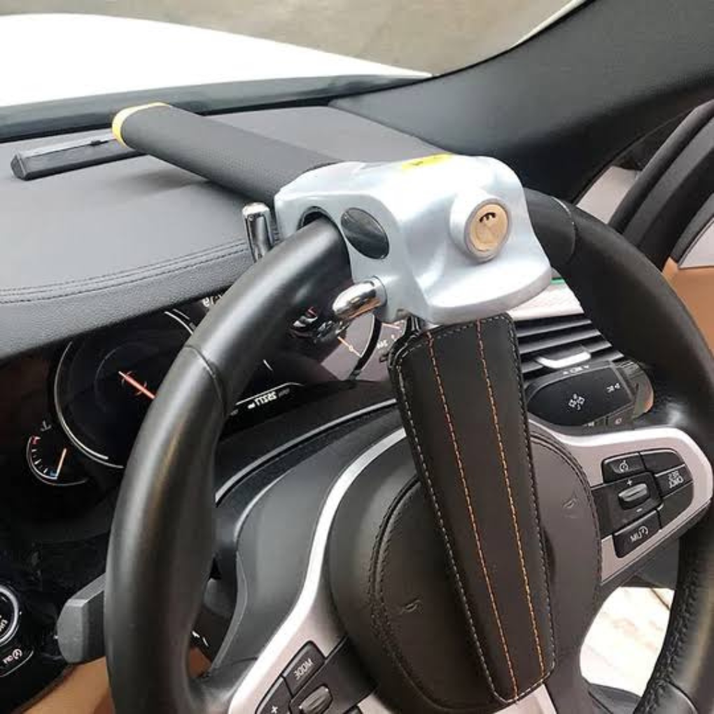 Adjustable Steering Wheel Lock Anti Theft Device - Fashinoza
