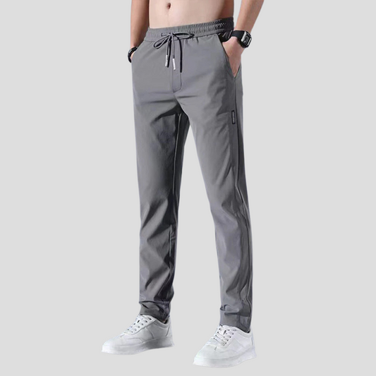 Men's Relaxed Fit Casual Trousers - Fashinoza