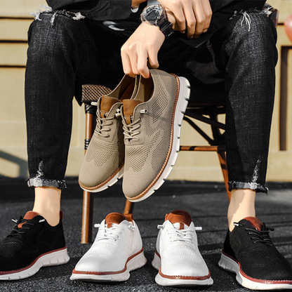 Orthopedic Walking Shoes for Women with Wide Toe Box and Breathable Knit Upper