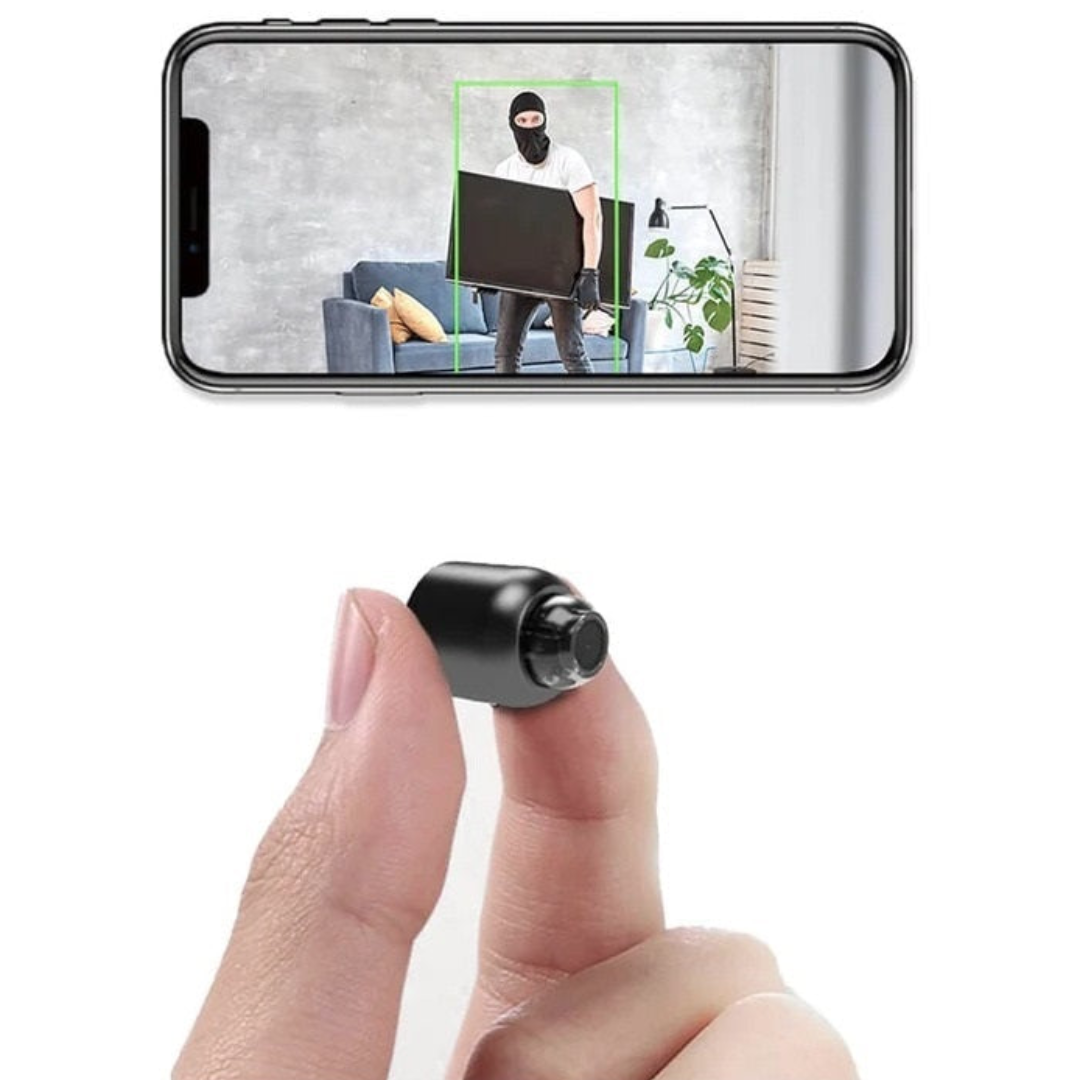 Compact Wi-Fi Security Camera With Night Vision - 
Fashinoza