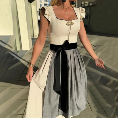 Women's Traditional German Dirndl Dress - Fashinoza