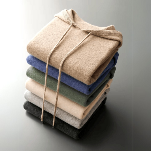 Men's Pullover Hoodie Drawstring Design - Fashinoza