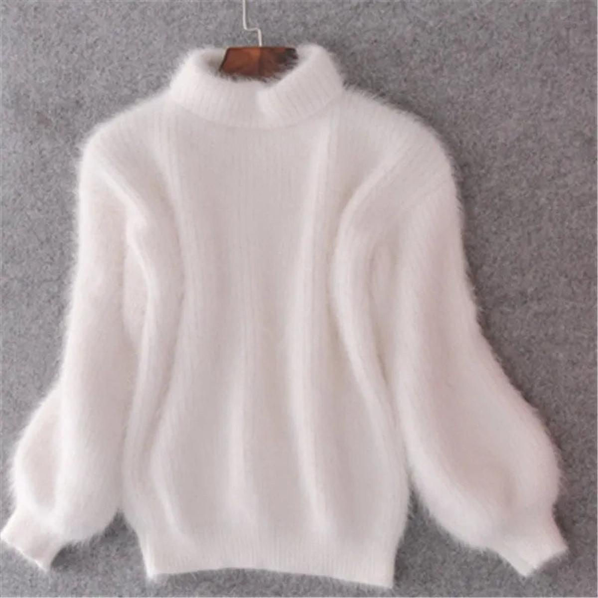Margaret | Women Winter Mock Neck Pullover Sweater