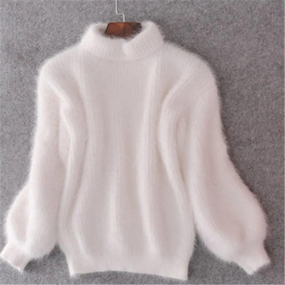 Margaret | Women Winter Mock Neck Pullover Sweater