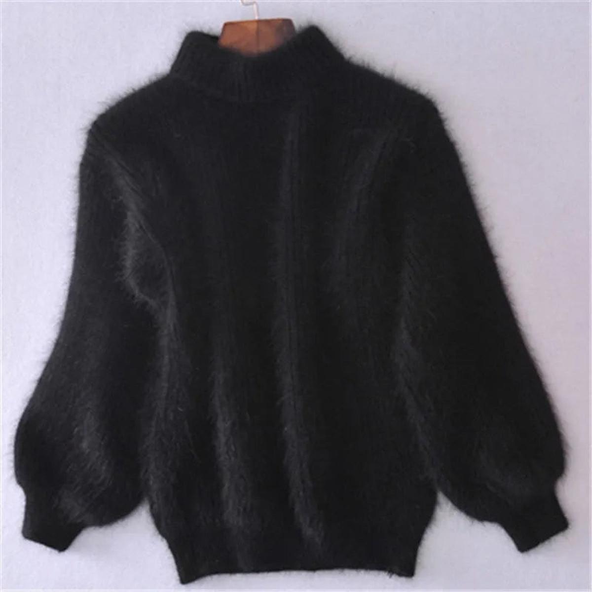 Margaret | Women Winter Mock Neck Pullover Sweater