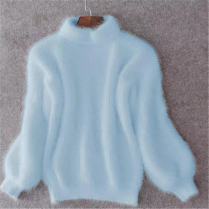 Margaret | Women Winter Mock Neck Pullover Sweater