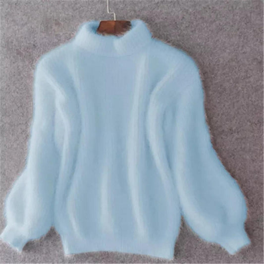 Margaret | Women Winter Mock Neck Pullover Sweater