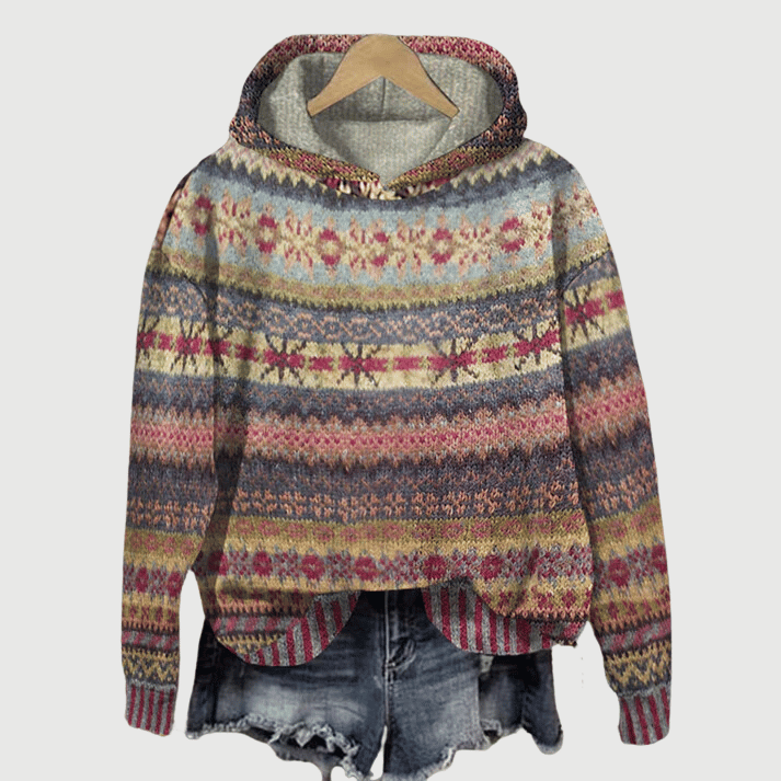 Women's Cozy Knit Sweater Warm Pullover - Fashinoza