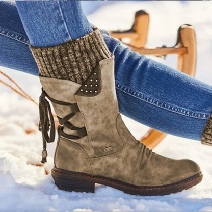 Women's Ankle Boots Lace Detail