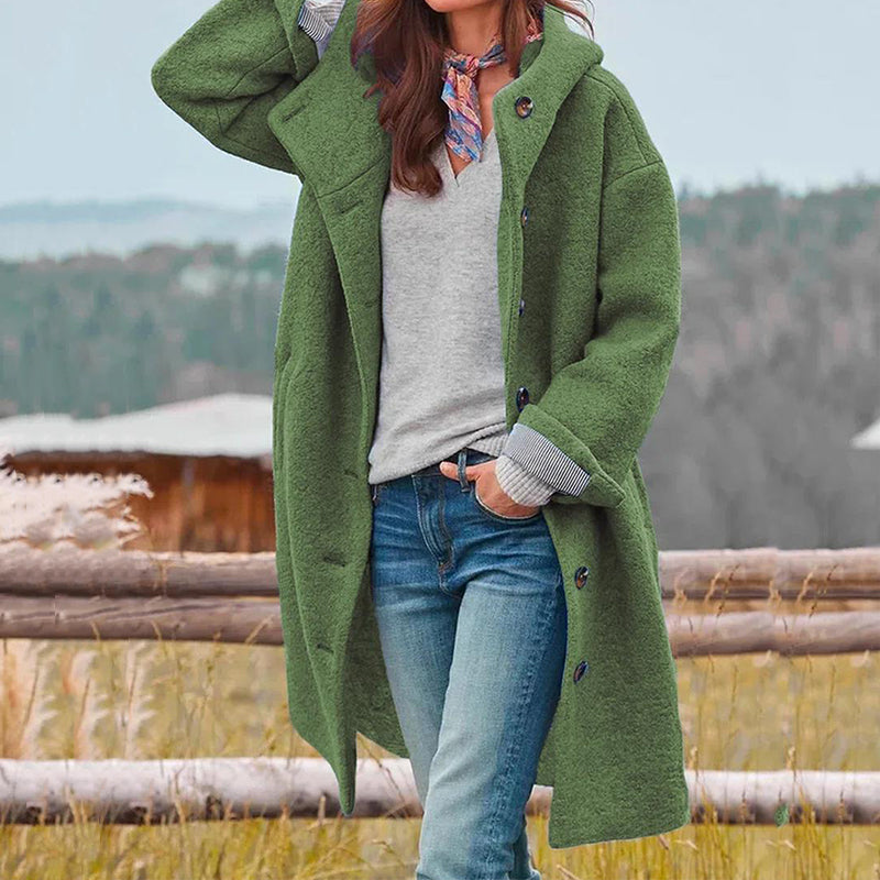 Women's Hooded Winter Coat - Fashinoza